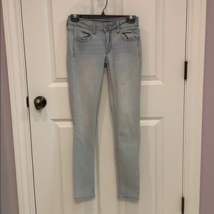Light wash American Eagle jeans